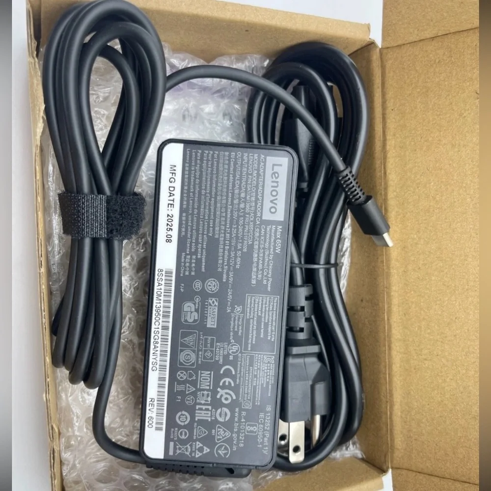 Lenovo Black Power Adapter for Tablets